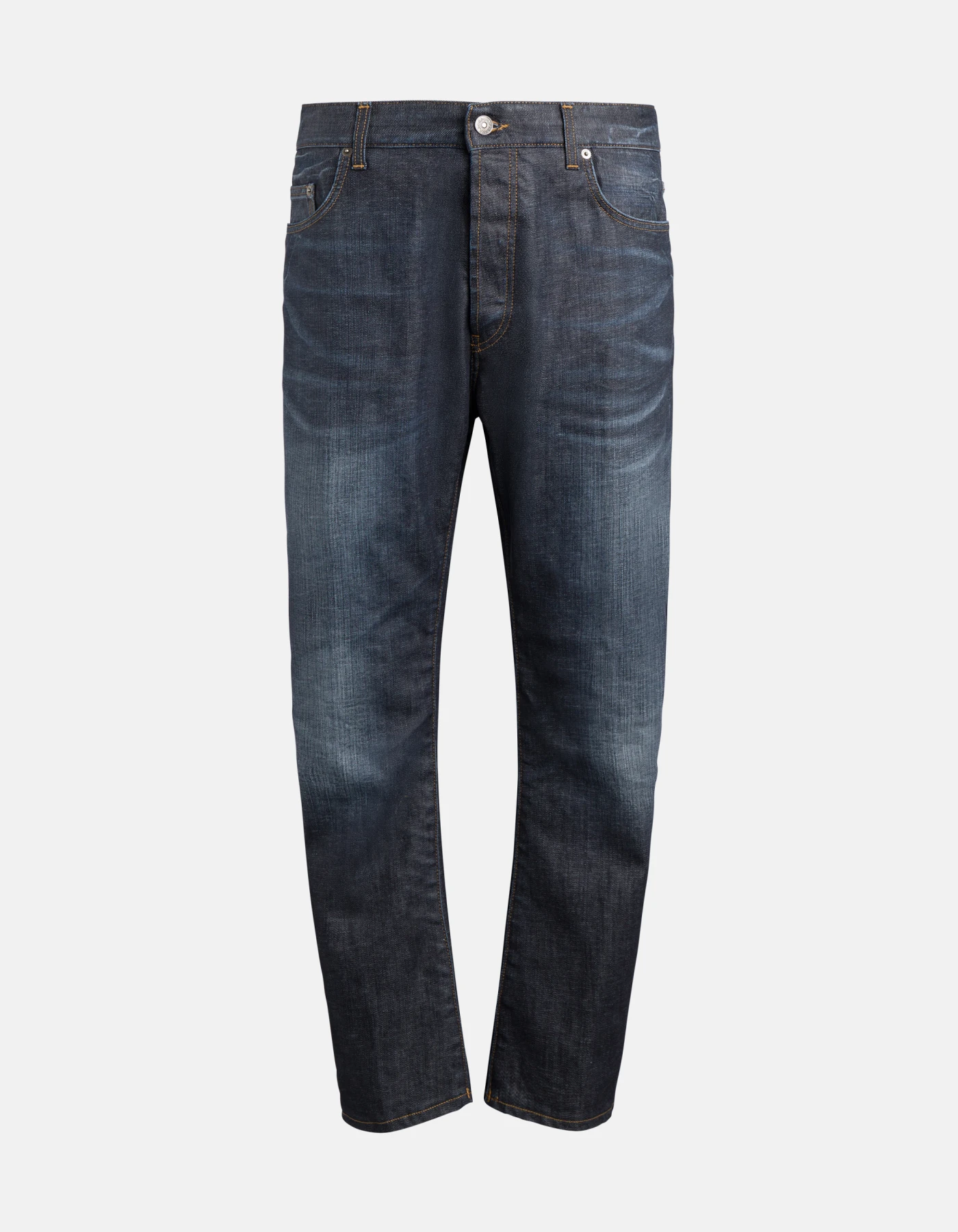 Tapered-Fit Jeans David aus Stretch-Denim