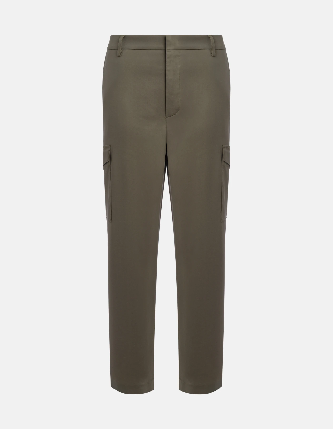 Harper regular-fit satin trousers