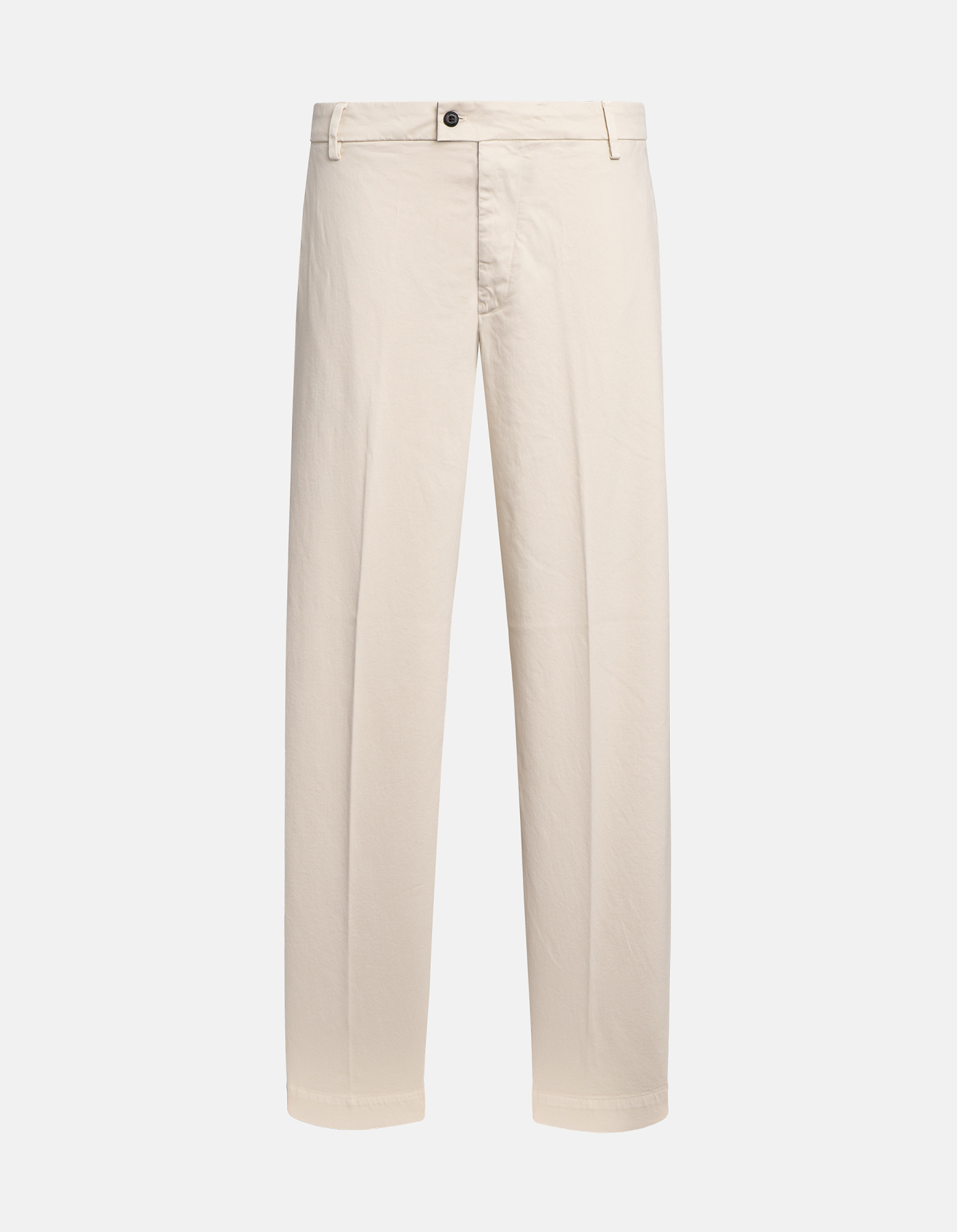 Pantaloni Finn loose in gabardina mano calda