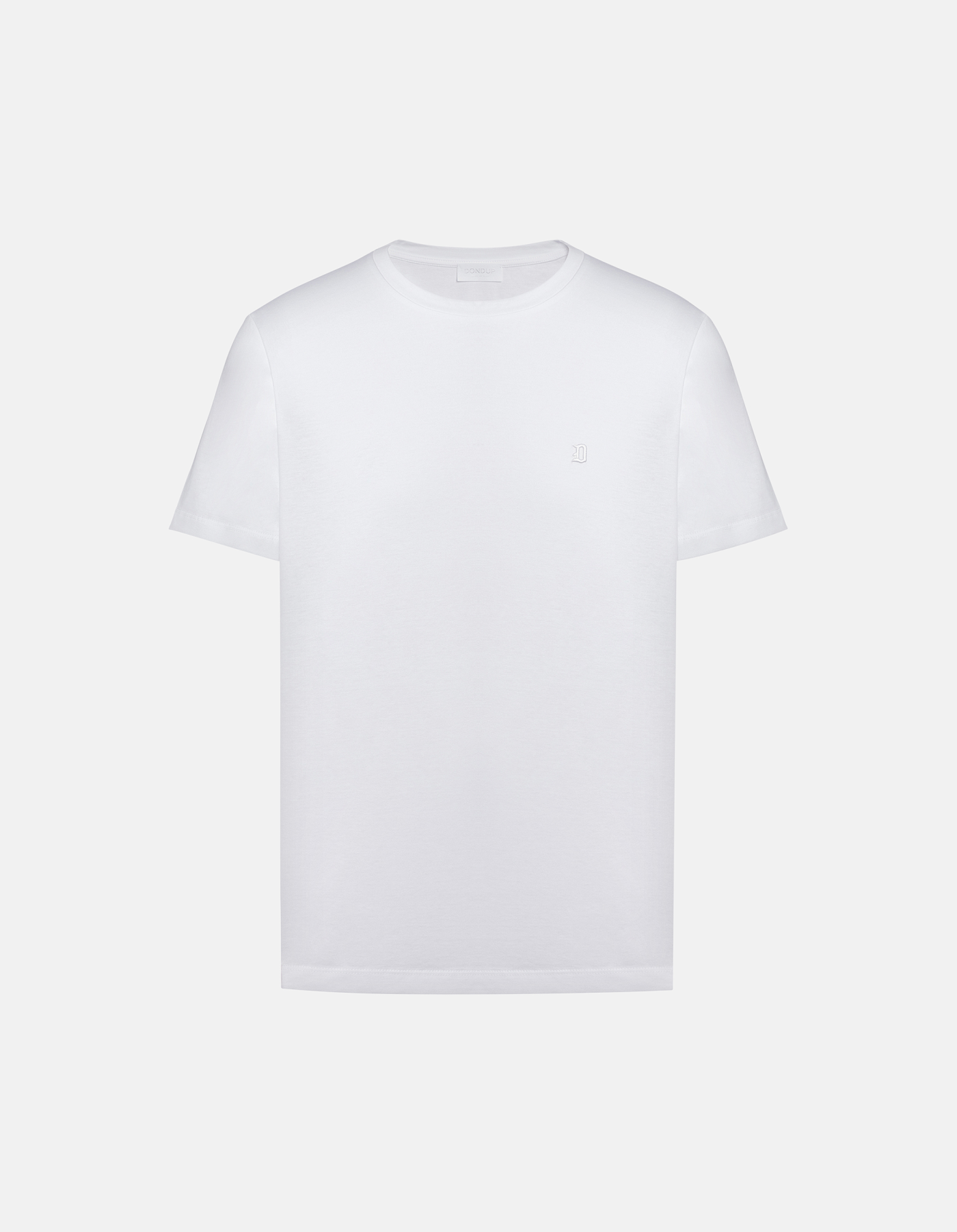 Regular-fit crew neck T-shirt in cotton jersey