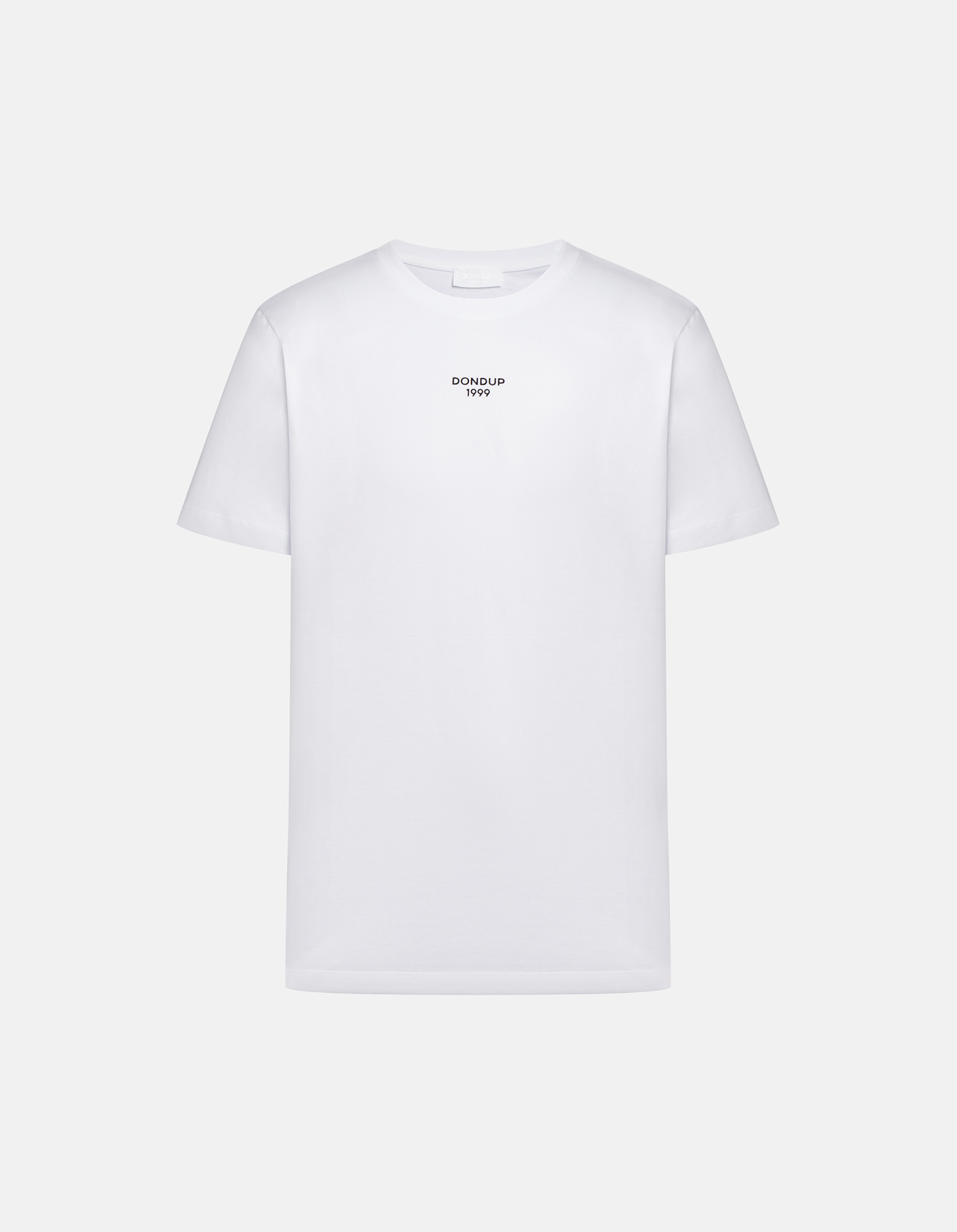 Regular-fit crew neck T-shirt in cotton jersey