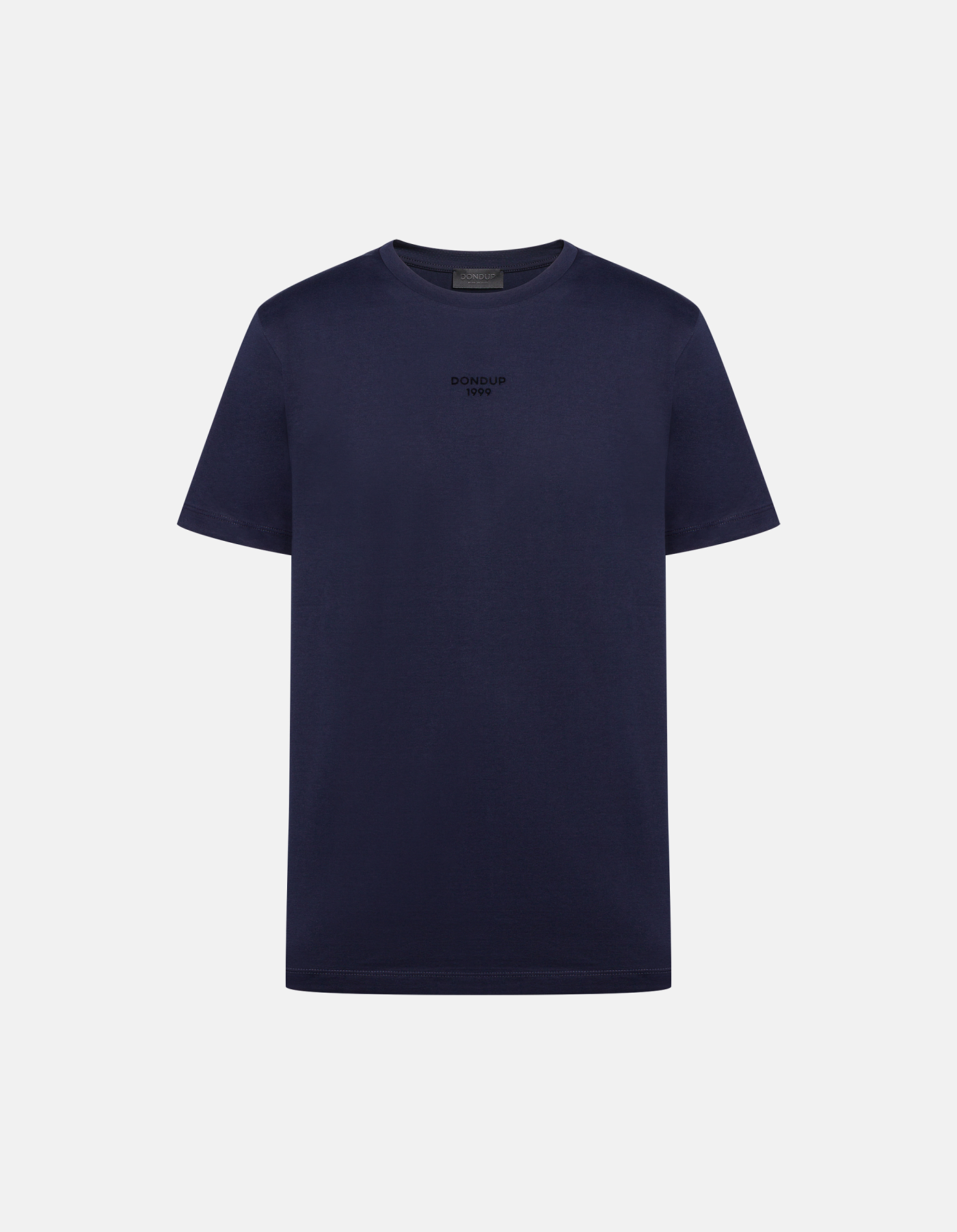 Regular-fit crew neck T-shirt in cotton jersey