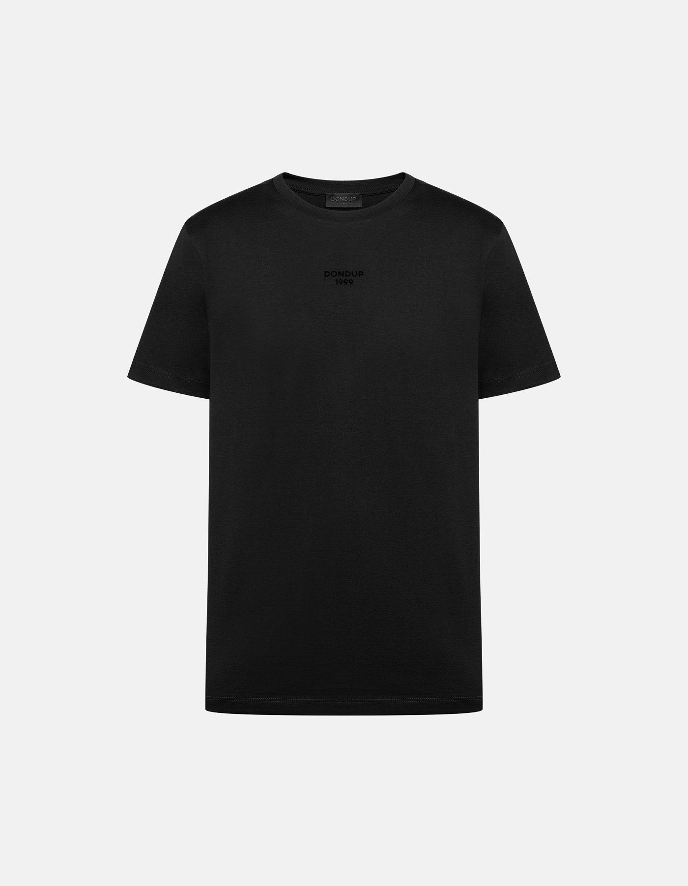Regular-fit crew neck T-shirt in cotton jersey