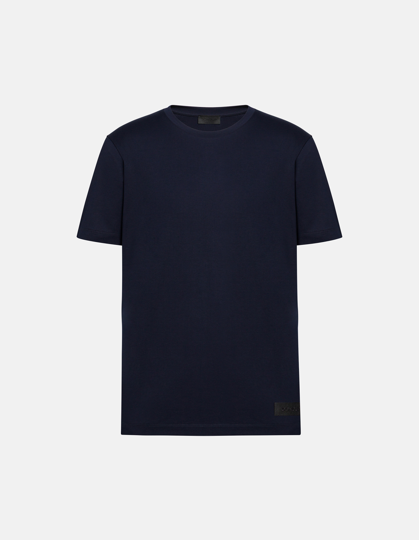Regular-fit crew neck T-shirt in cotton jersey