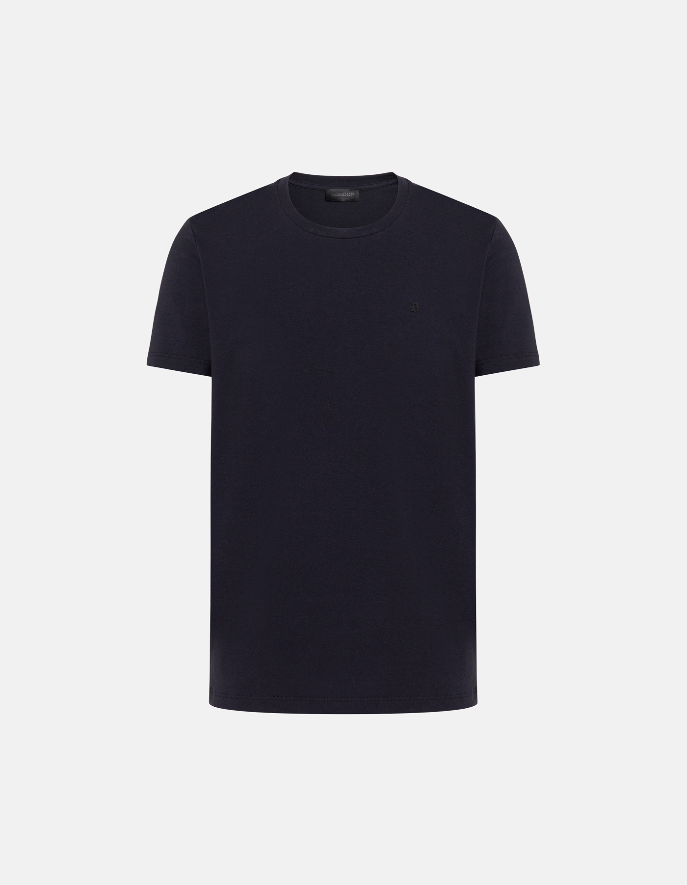 Slim-fit crew-neck T-shirt in stretch jersey