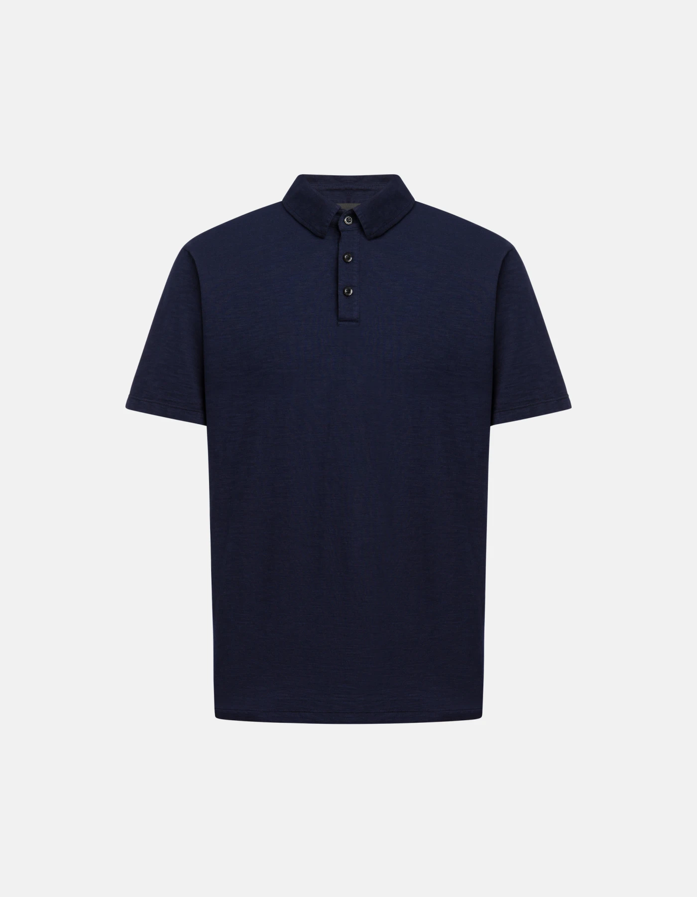 Regular-fit polo shirt in jersey slub