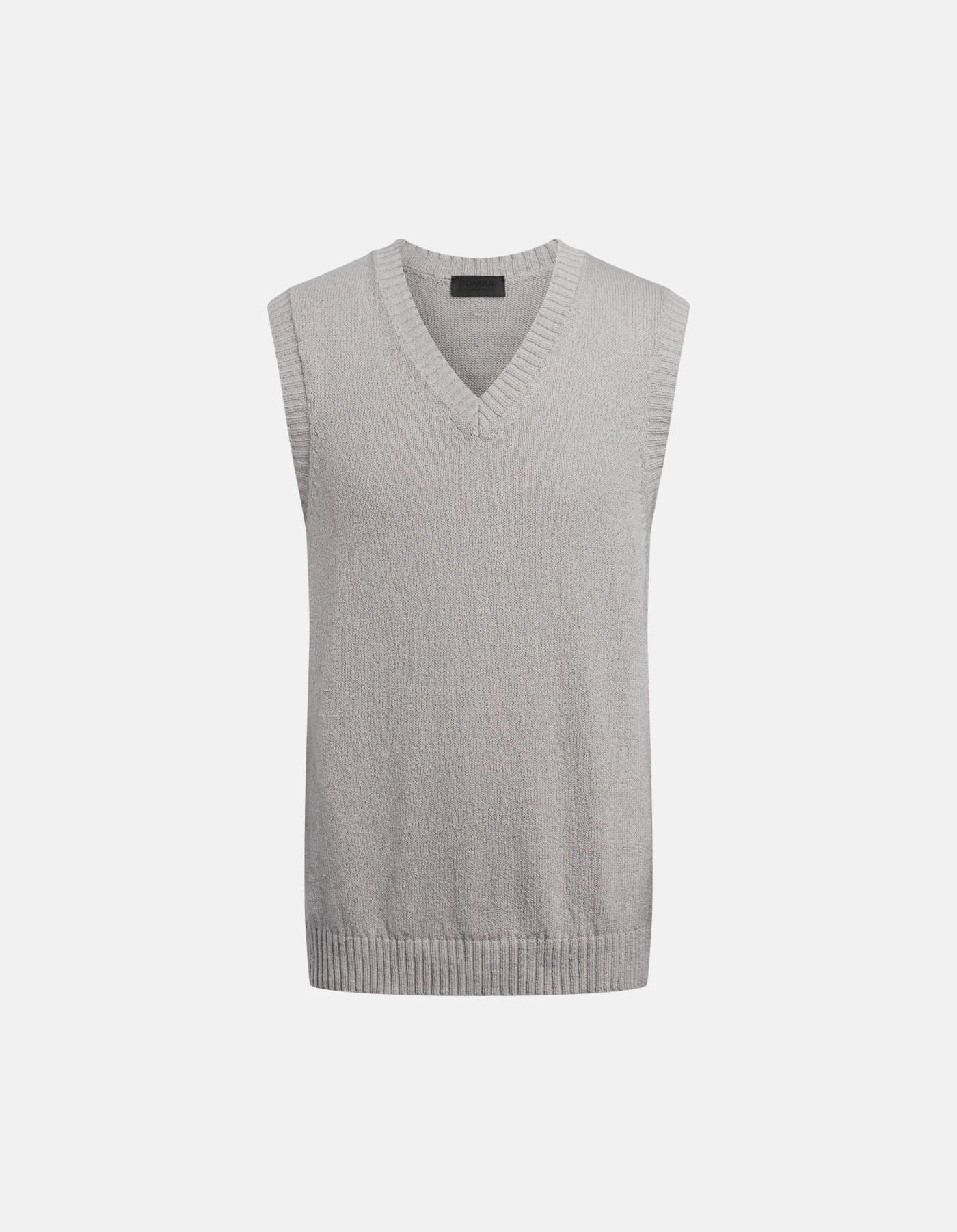 Regular-fit cotton waistcoat