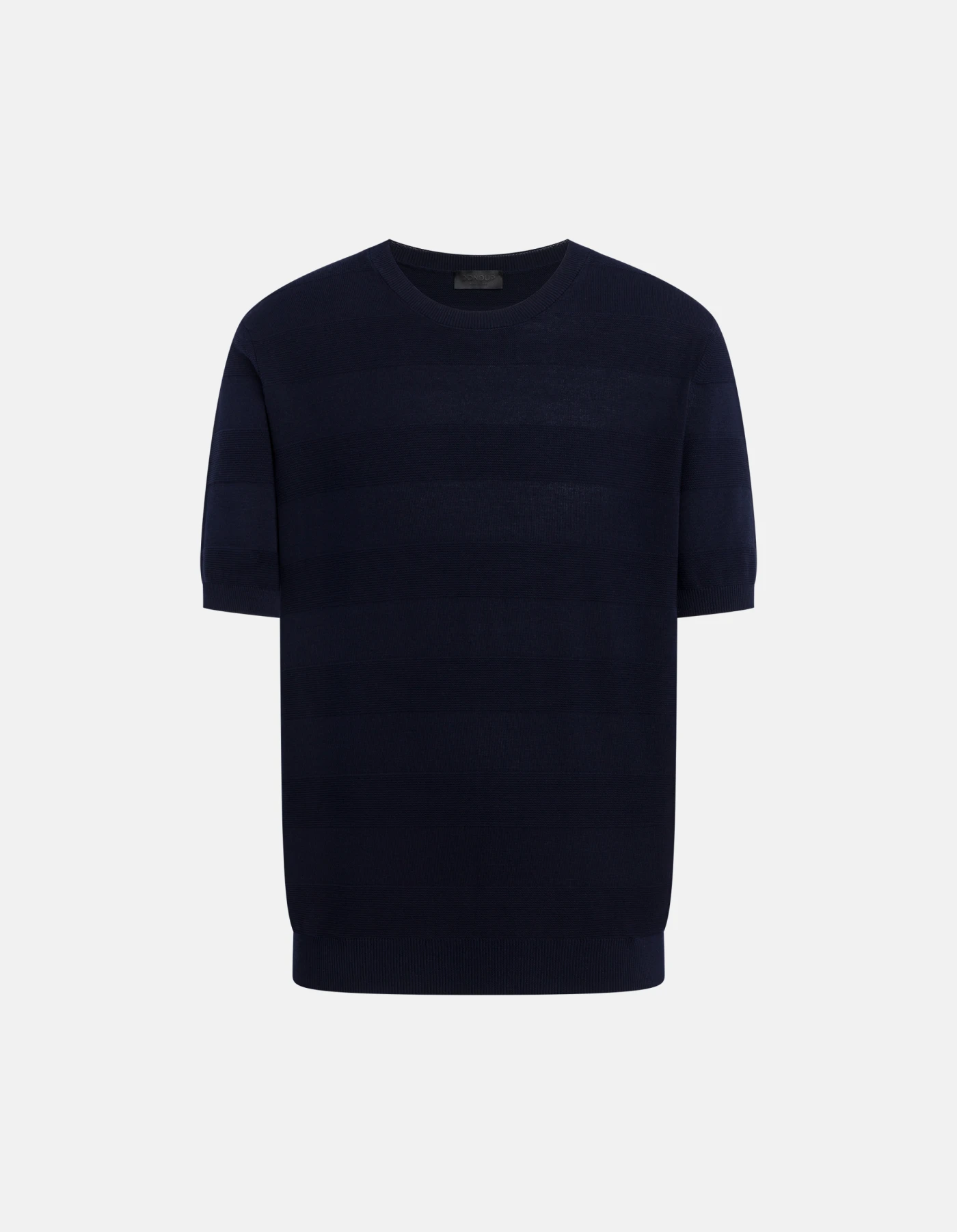 Regular-fit crew-neck T-shirt in cotton