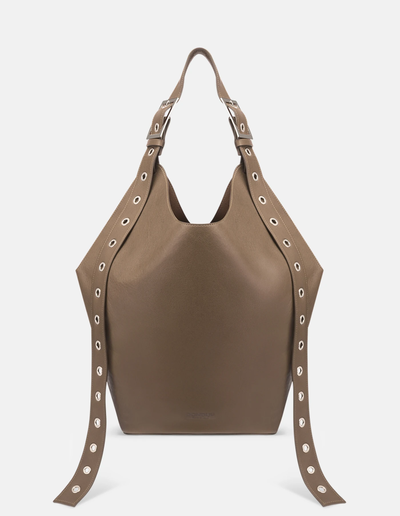 Große Hobo Bag aus Leder