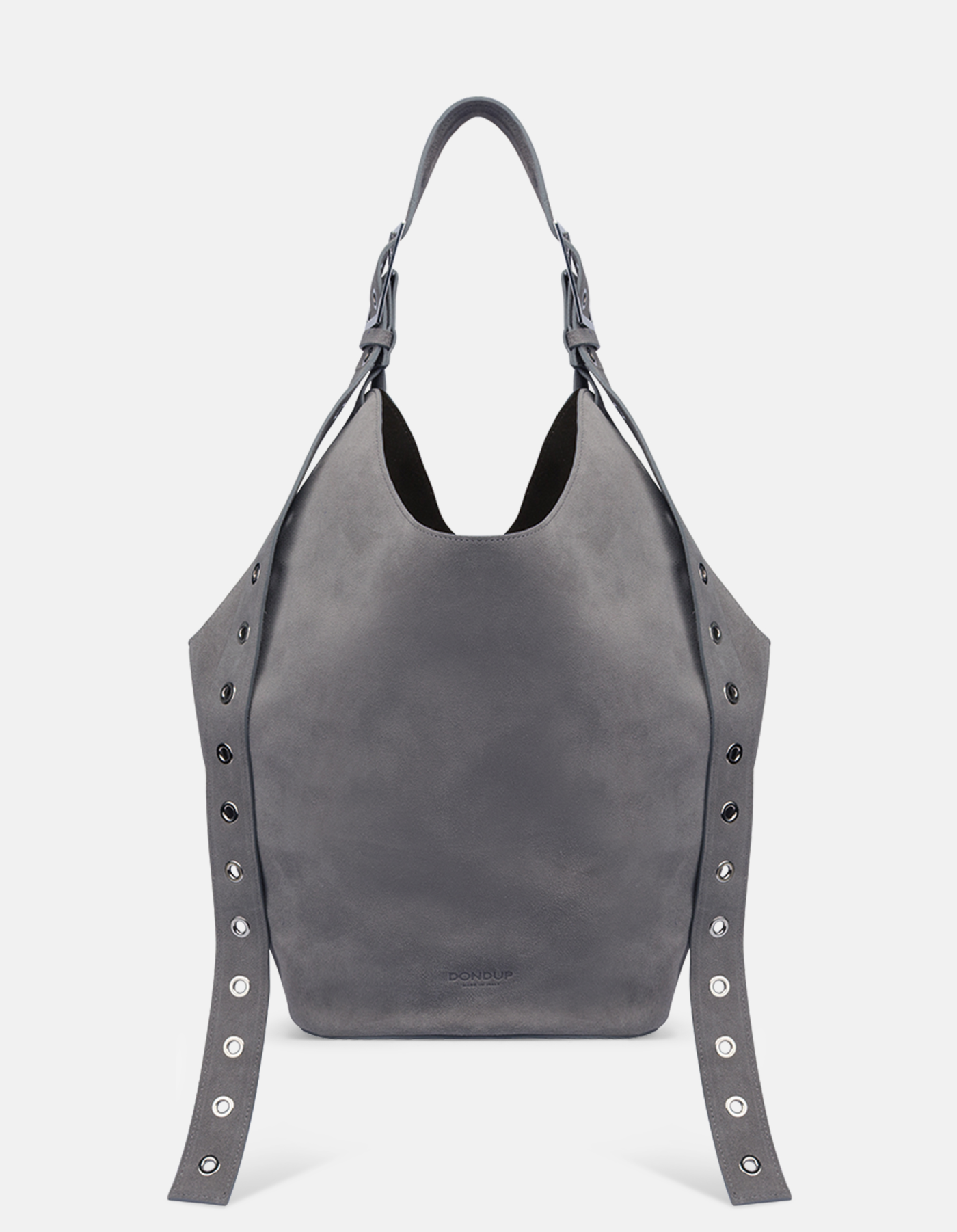 Große Hobo Bag aus Spaltleder
