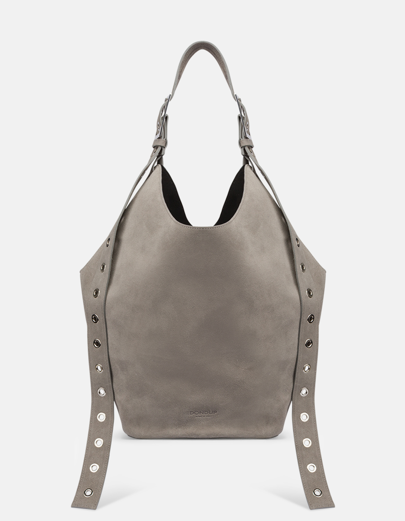 Große Hobo Bag aus Spaltleder