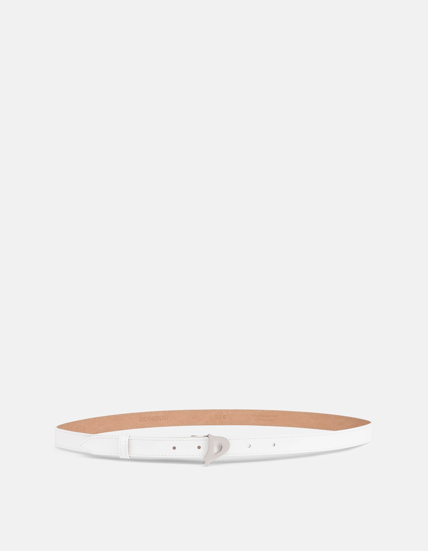 Patent leather belt