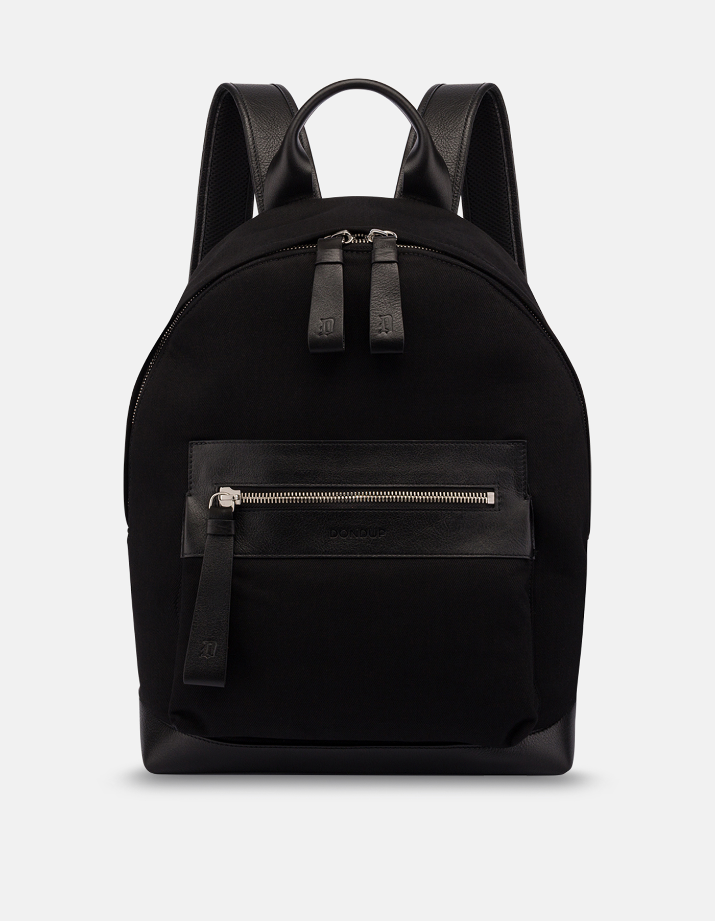Medium rucksack in rigid denim