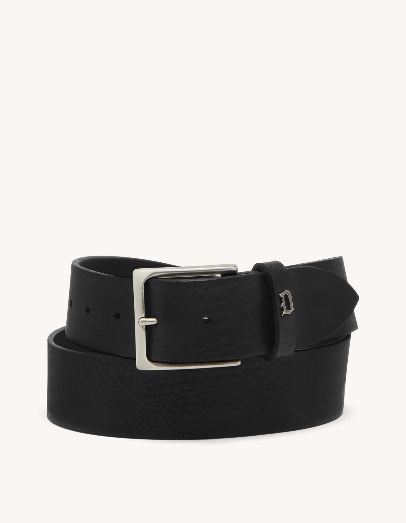 Visitenkartenetui Leder - Italienisches Kalbsleder Vintage Schwarz