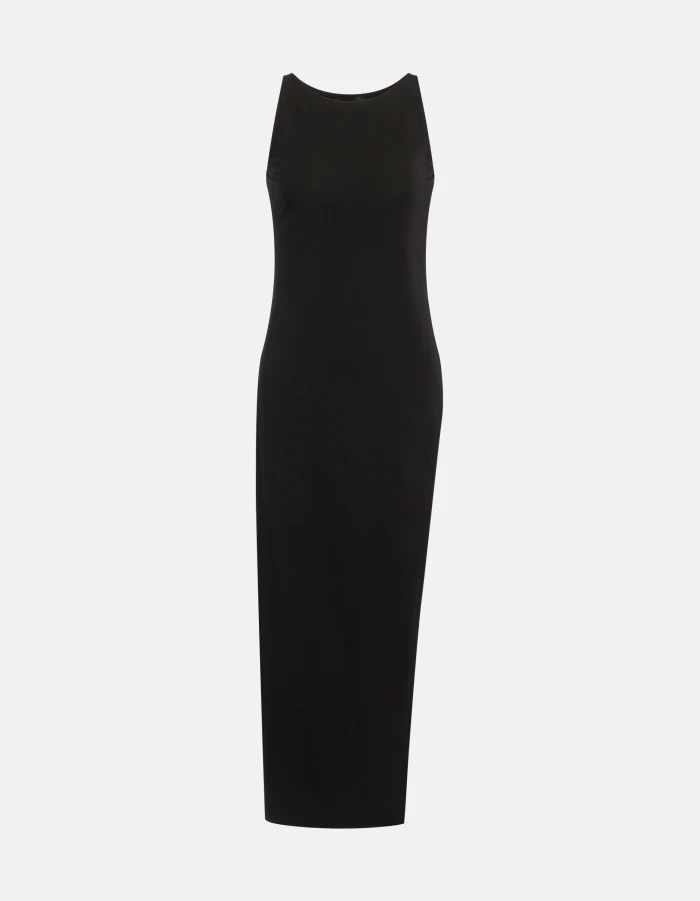 Long viscose jersey dress