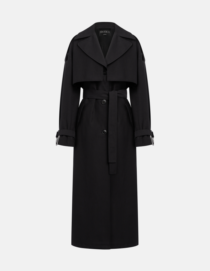 Trenchcoat in canvas