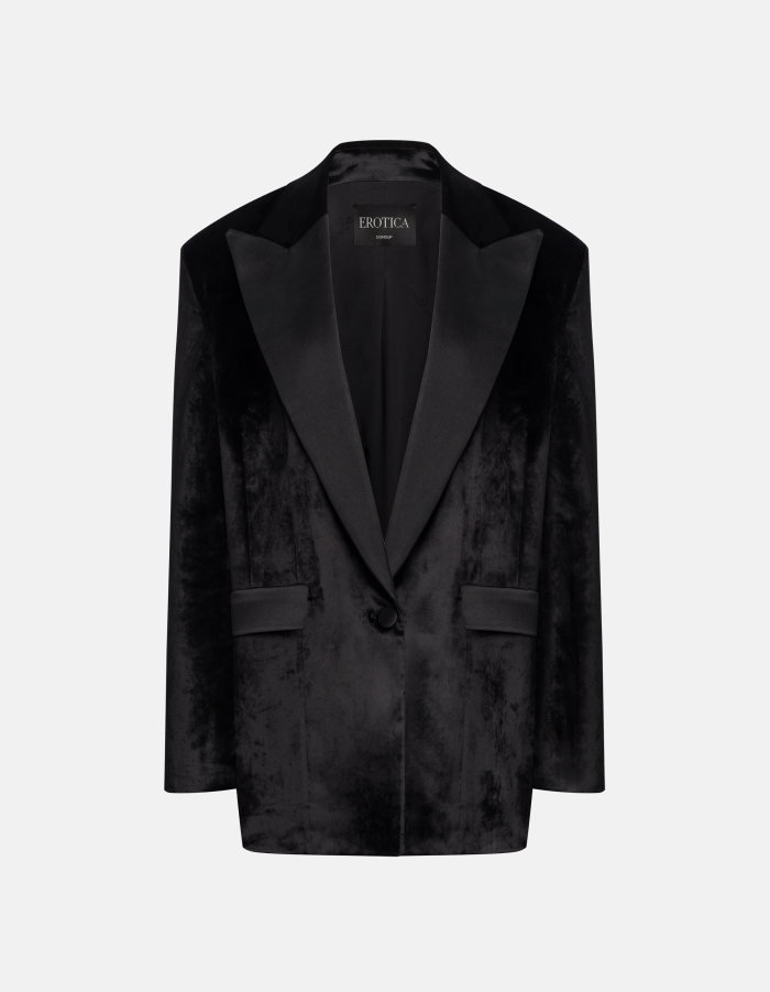 Suit in velluto