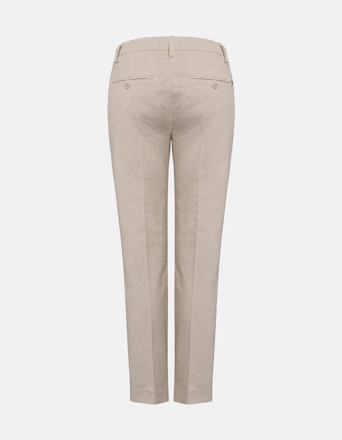 Perfect slim-fit trousers in warm hand gabardine