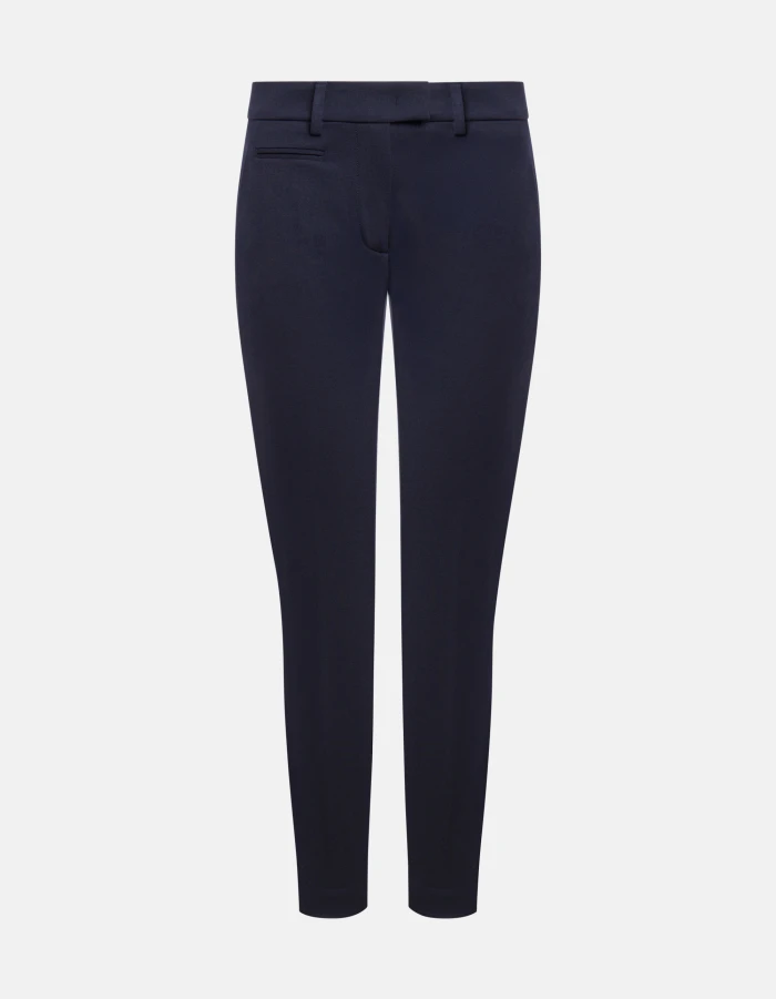 Perfect slim-fit jersey trousers