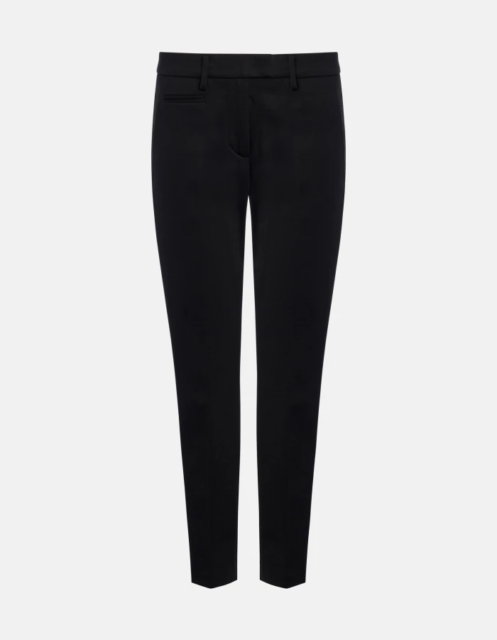 Perfect slim-fit jersey trousers