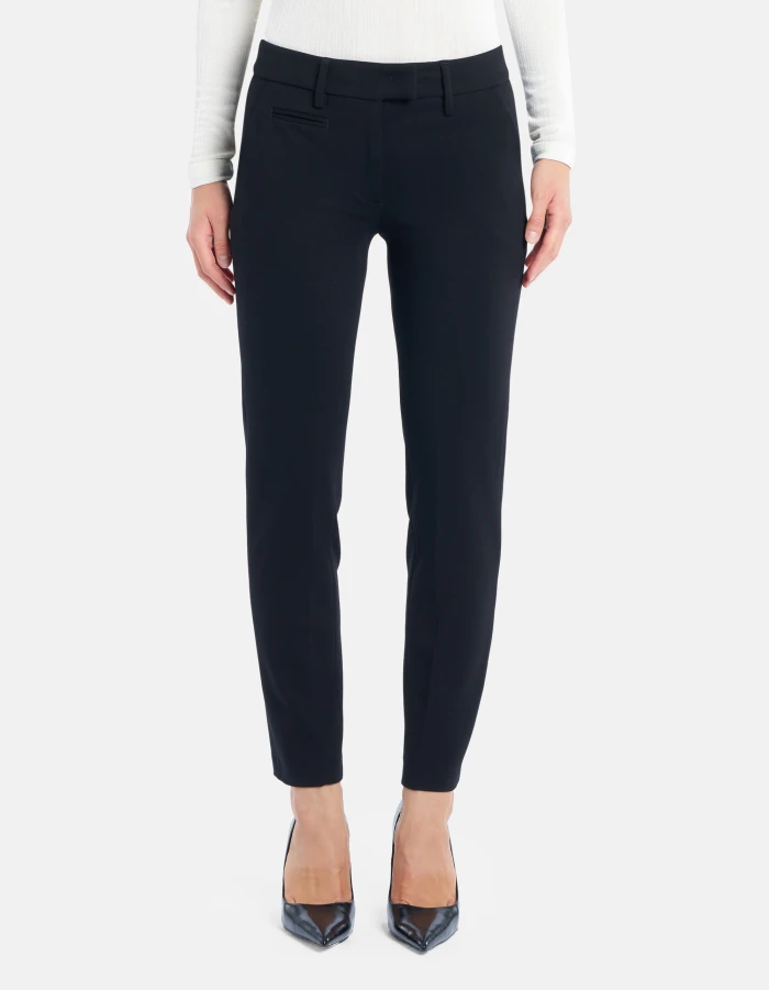 Pantaloni Perfect slim in jersey