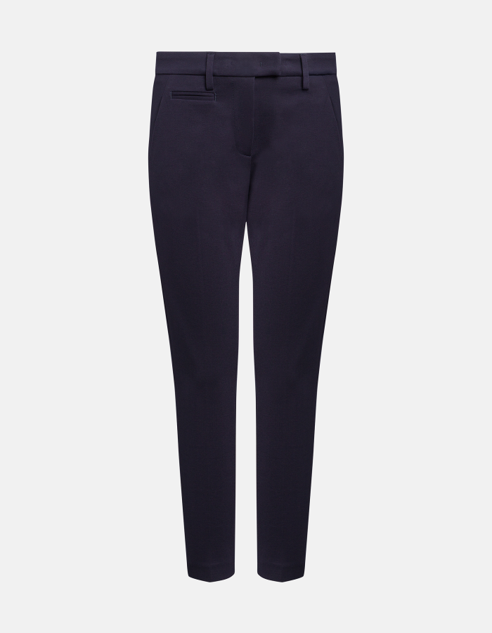 Perfect slim-fit jersey trousers