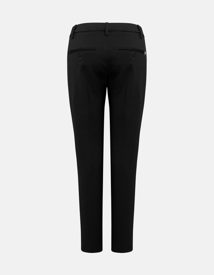 Perfect slim-fit jersey trousers