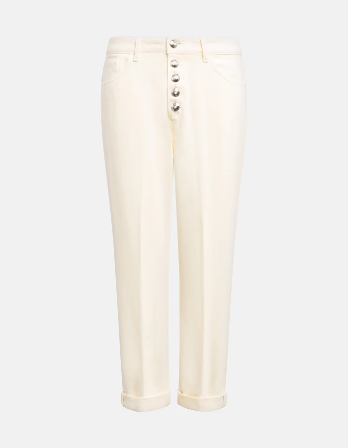 Koons loose-fit jeans in rigid bull denim