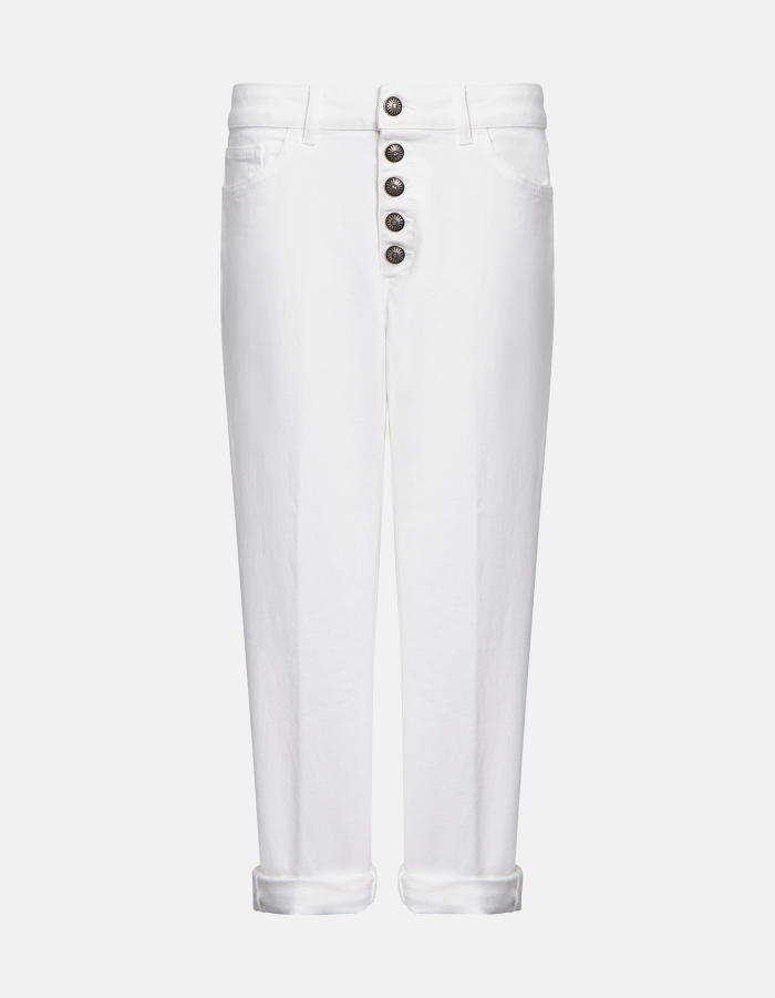 Koons loose-fit jeans in stretch bull denim