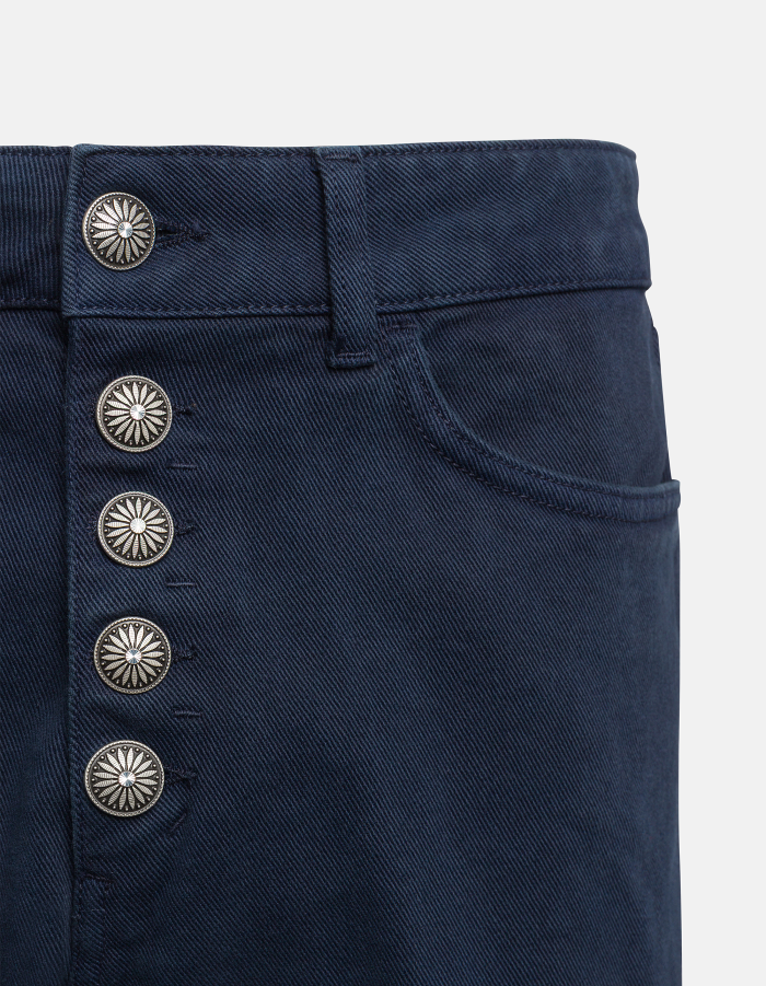 Koons loose-fit jeans in stretch bull denim