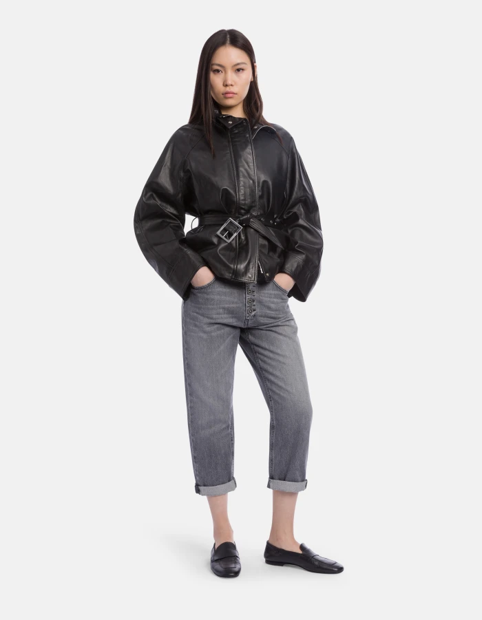 Koons loose-fit rigid denim jeans