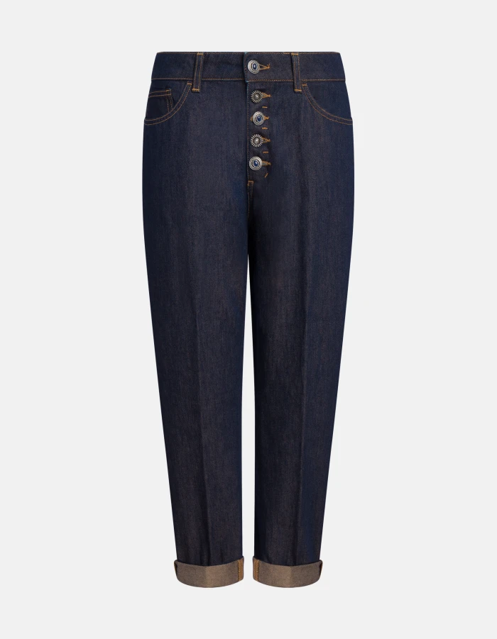 Loose-Fit Jeans Koons aus Rigid Denim
