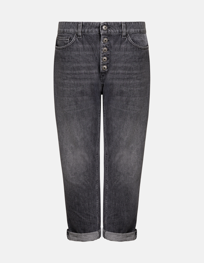 Loose-Fit Jeans Koons aus recyceltem Rigid Lyocell-Denim