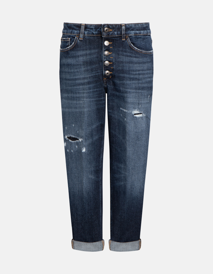 Koons loose-fit jeans in stretch denim