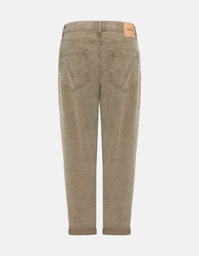Koons loose-fit trousers in stretch velvet