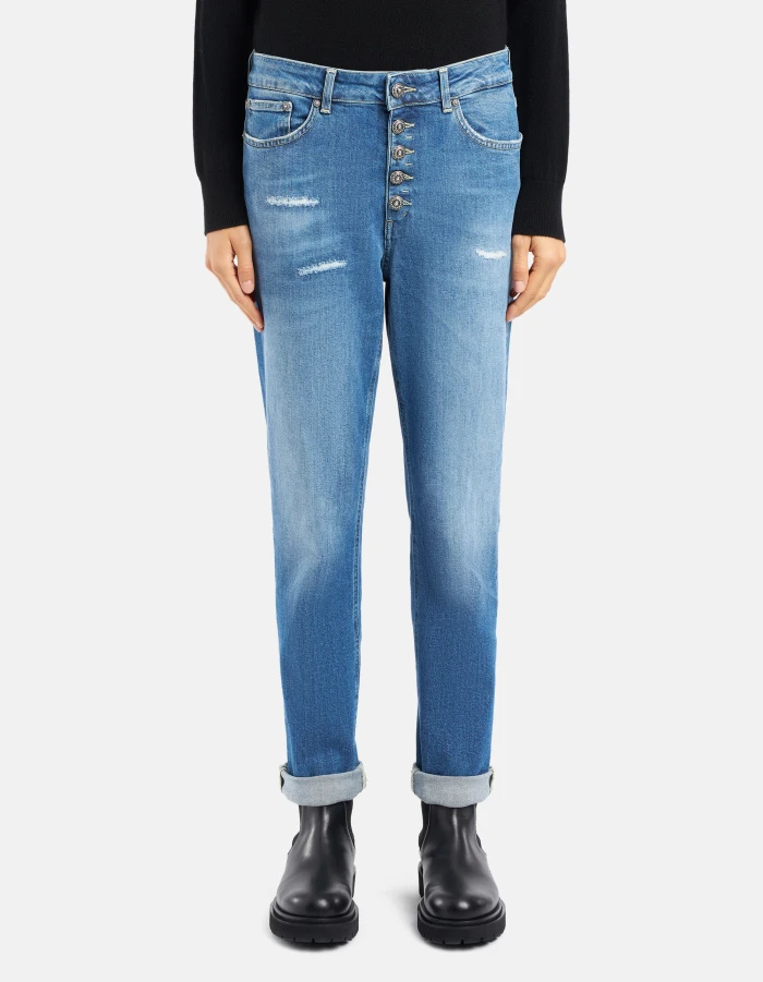 Jeans Koons 30 inches loose in denim stretch responsabile