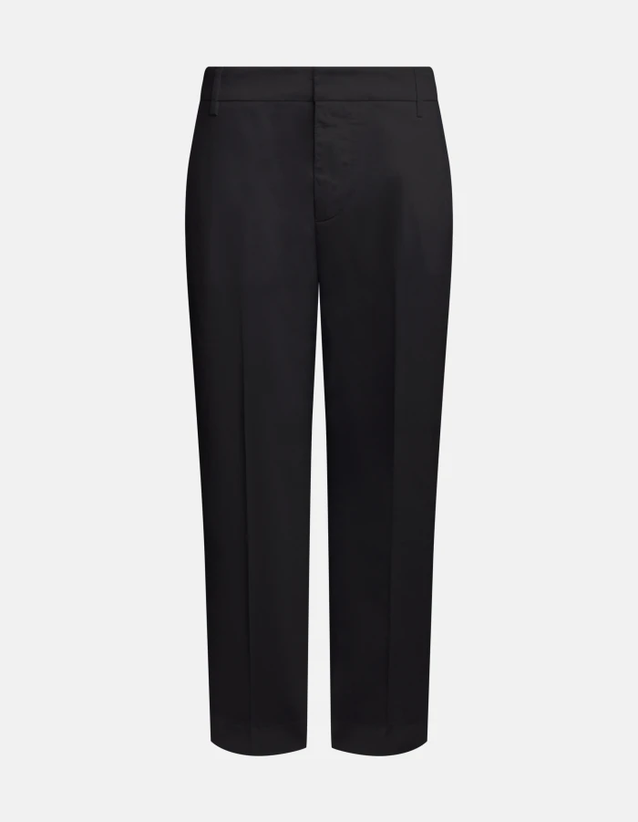 Nima loose-fit trousers in compact gabardine