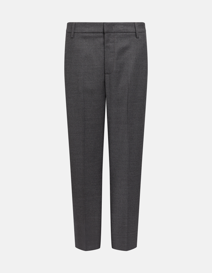 Pantaloni Nima loose in flanella