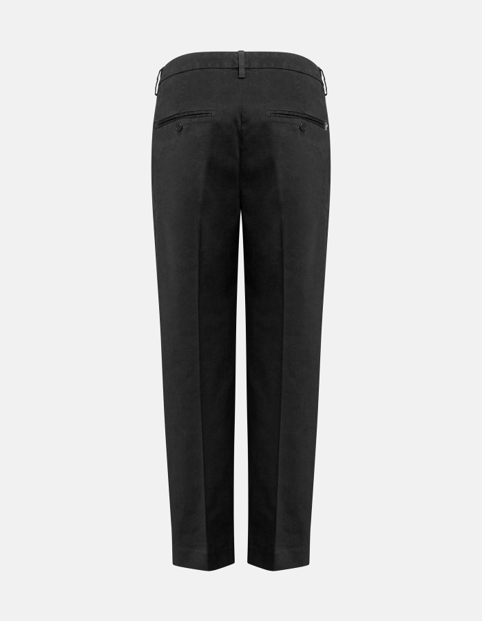 Pantaloni Nima loose in gabardina mano calda