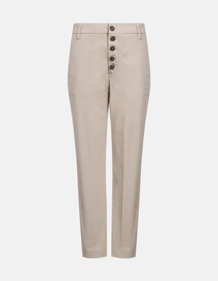 Nima loose-fit trousers in lightweight gabardine