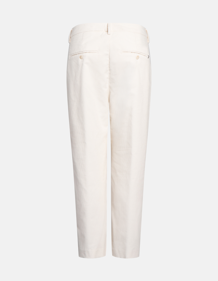 Pantaloni Nima loose in velluto stretch