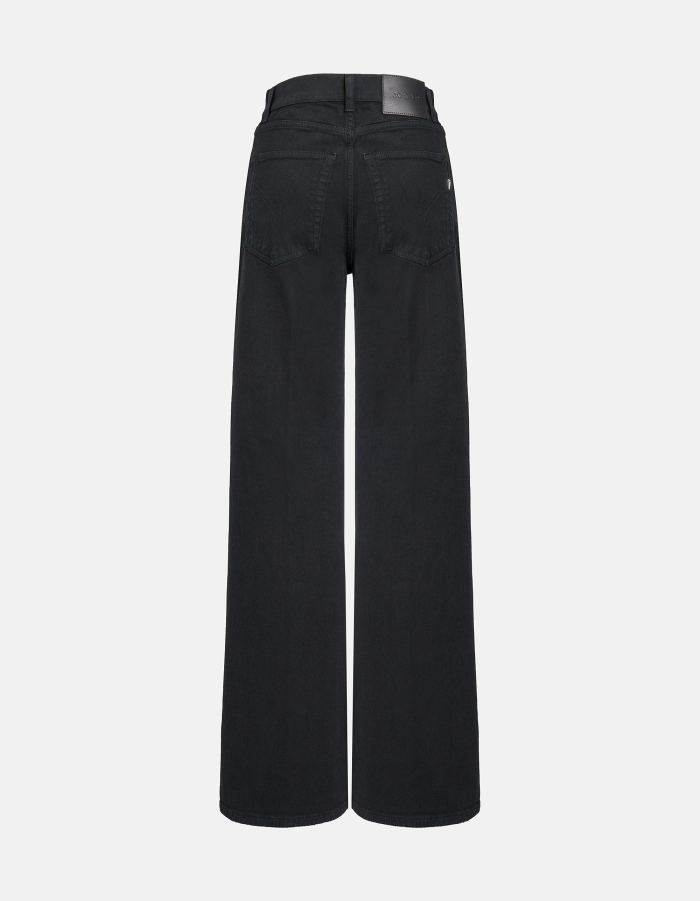 Jeans Amber mit weitem Bein aus Bull mit Stretchanteil