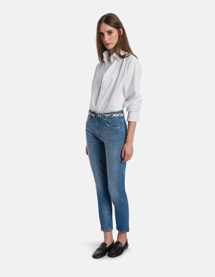 Daila slim-fit stretch denim jeans