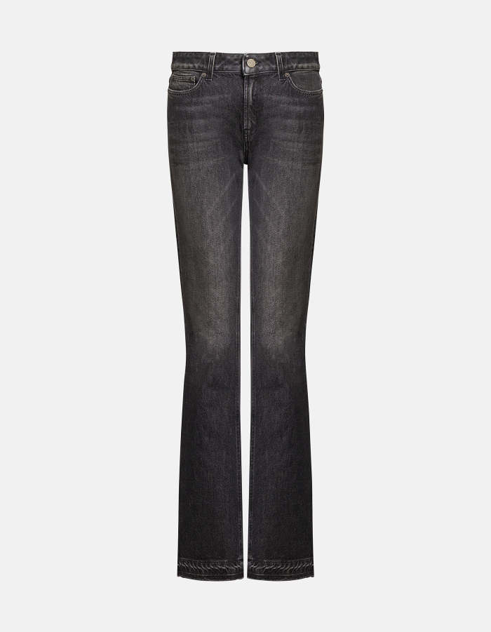 Newlola skinny bootcut jeans in cotton and lyocell stretch denim