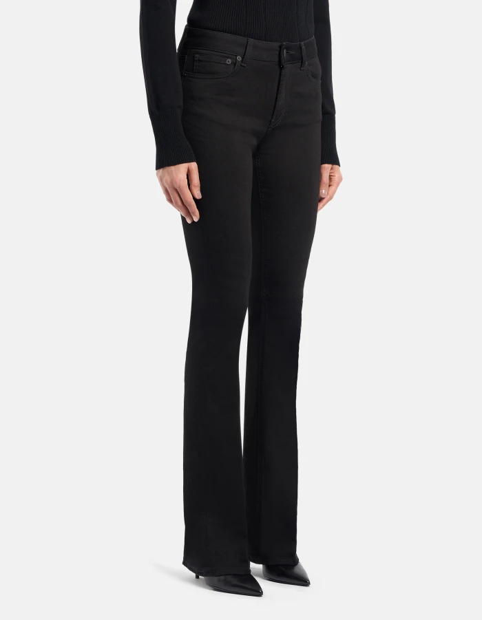 Jeans Newlola bootcut in denim stretch riciclato