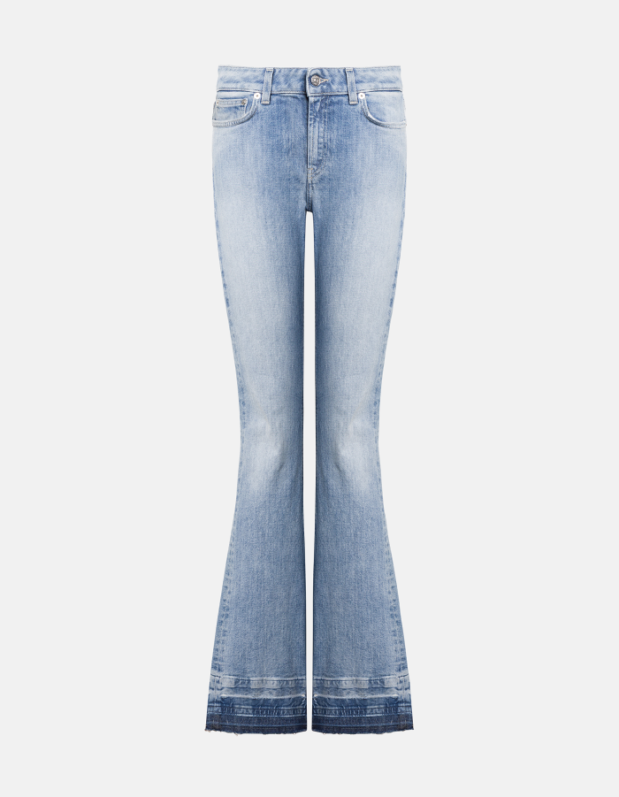 Jeans Newlola im Skinny-Bootcut-Schnitt aus nachhaltigem Stretch-Denim