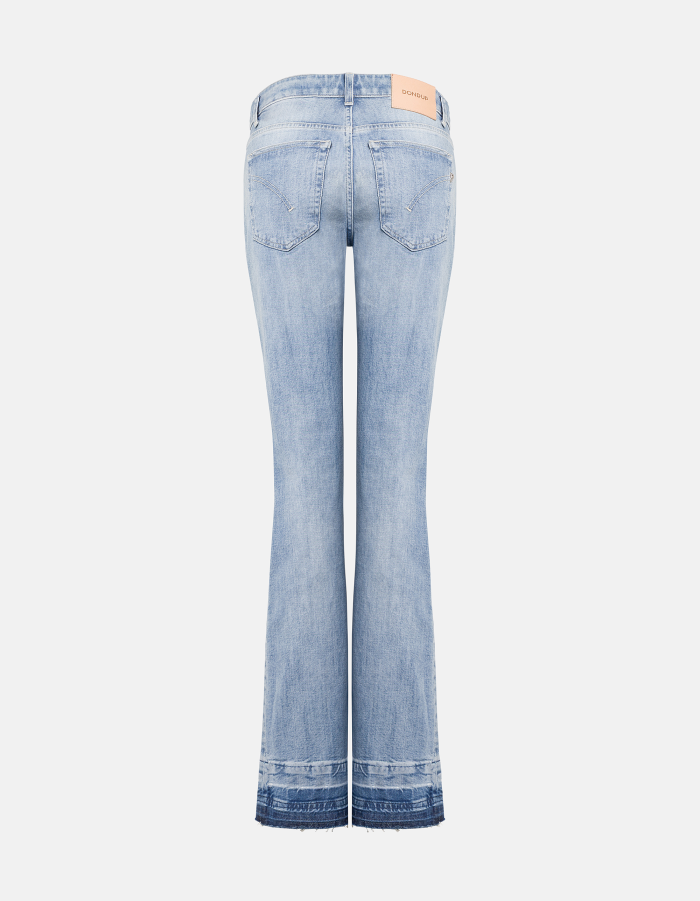 Jeans Newlola im Skinny-Bootcut-Schnitt aus nachhaltigem Stretch-Denim
