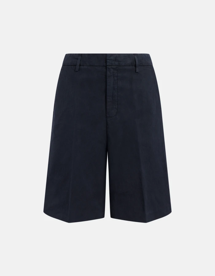 Bermuda Nita regular in lino e lyocell