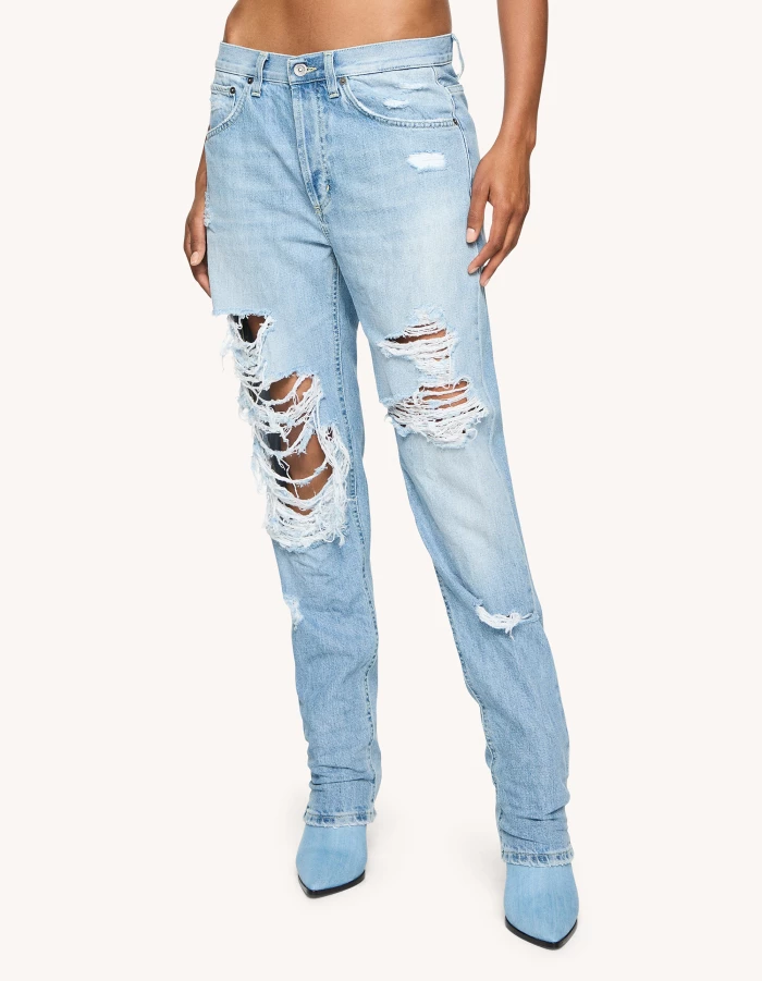 Damen jeans ohne stretch Clearance