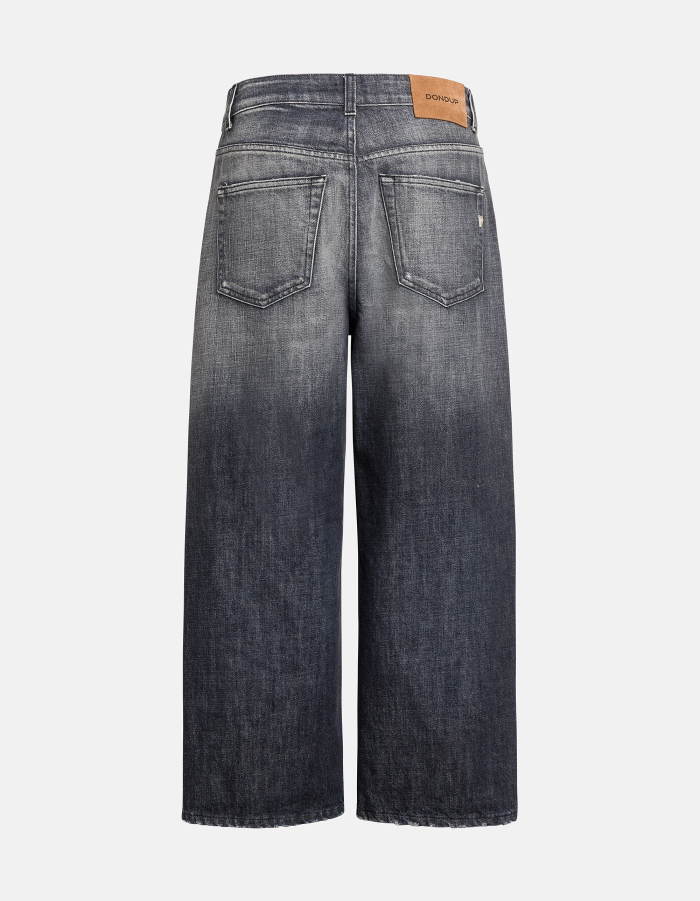 Tami wide-leg jeans in recycled rigid denim
